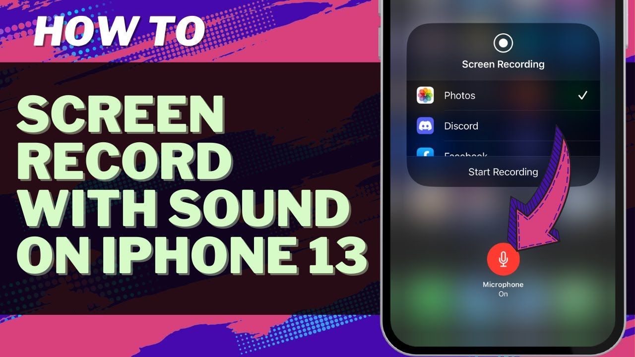 How to Record Screen on iPhone with Sound