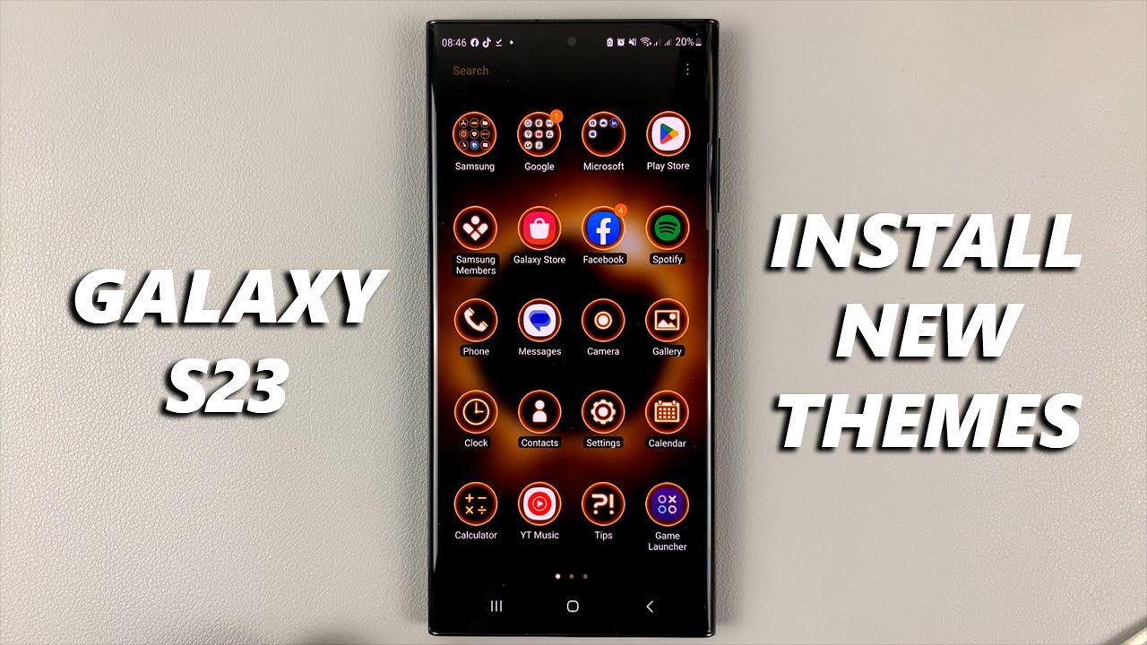 How to Change Samsung Theme