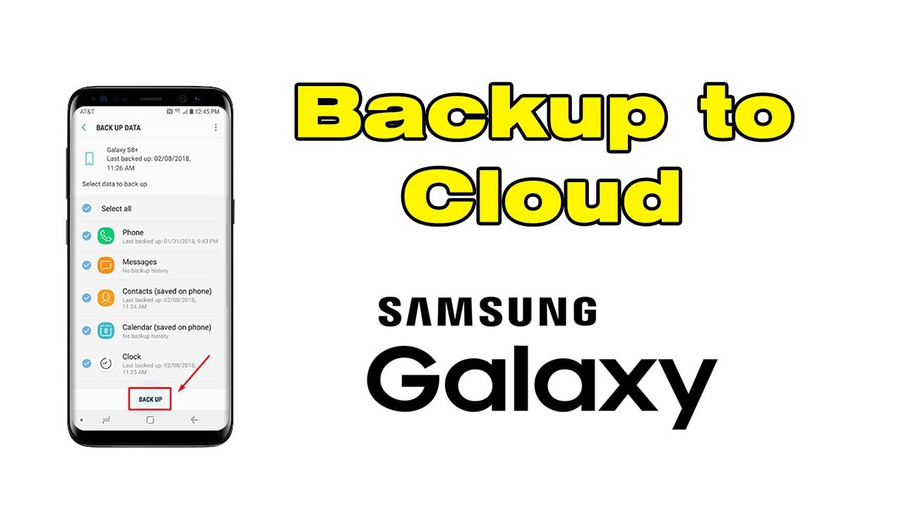 How to backup Samsung Phone to Samsung Cloud
